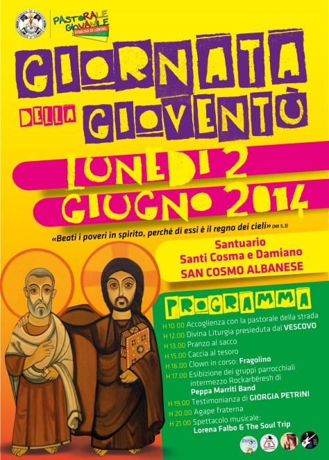 Eparchia di Lungro degli italo-albanesi dell'Italia continentale - Giornata della gioventù 2014