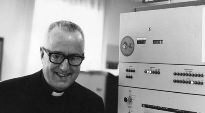 Se navighi in Internet o usi il pc lo devi a padre Busa.