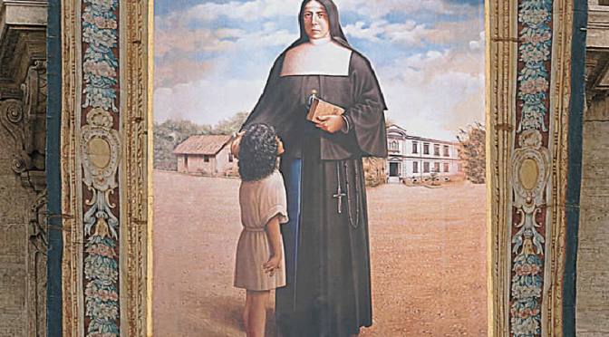 Dispensatore gratuito di buon umore: Santa Paolina Visintainer.